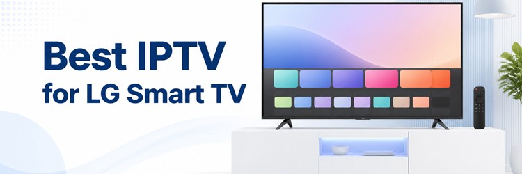 Best IPTV for LG Smart TV with television and remote