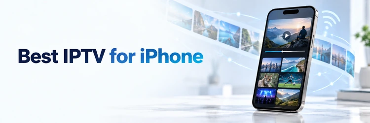 Best IPTV for iPhone comparison on an iOS screen