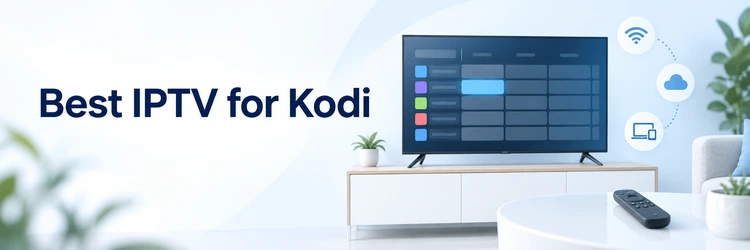 Best IPTV for Kodi with a television guide and remote control