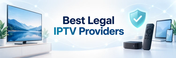 Best Legal IPTV Providers rights-check guide on a smart television