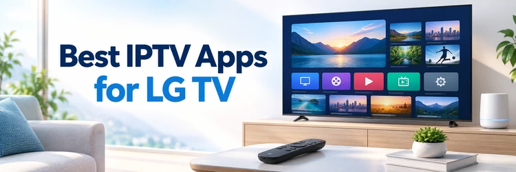 9 Best IPTV Apps for LG TV (2026)